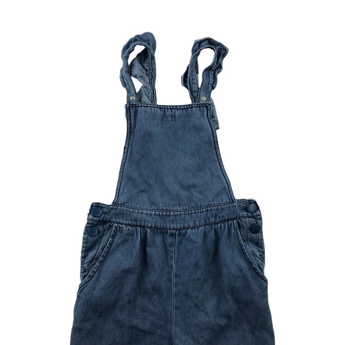 M&S 6-7 years blue denim dungaree