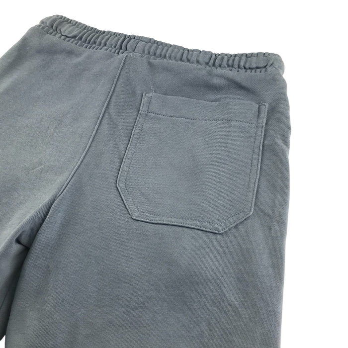 M&S 7-8 years blue plain jersey shorts