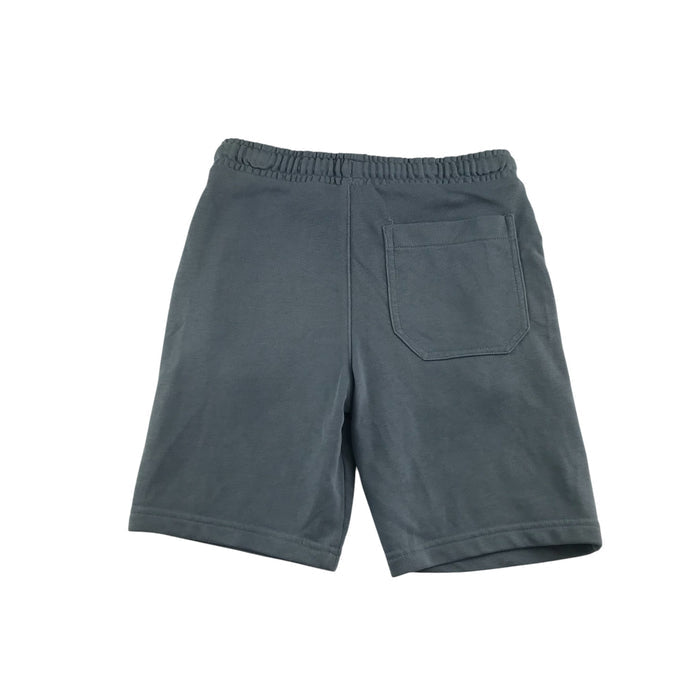 M&S 7-8 years blue plain jersey shorts