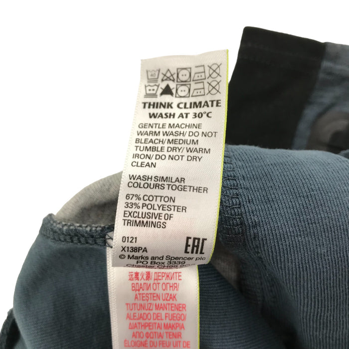 M&S 7-8 yrs navy shorts
