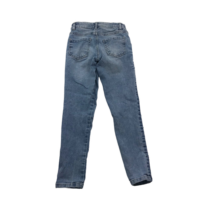 M&S 9-10 years blue sequin jeans