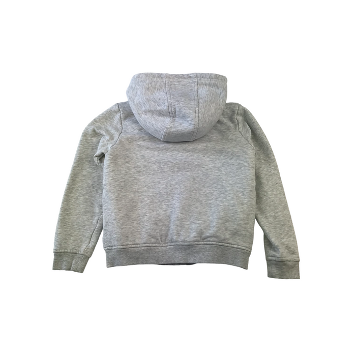 M&S 9 years grey pearl star detial zipped hoodie