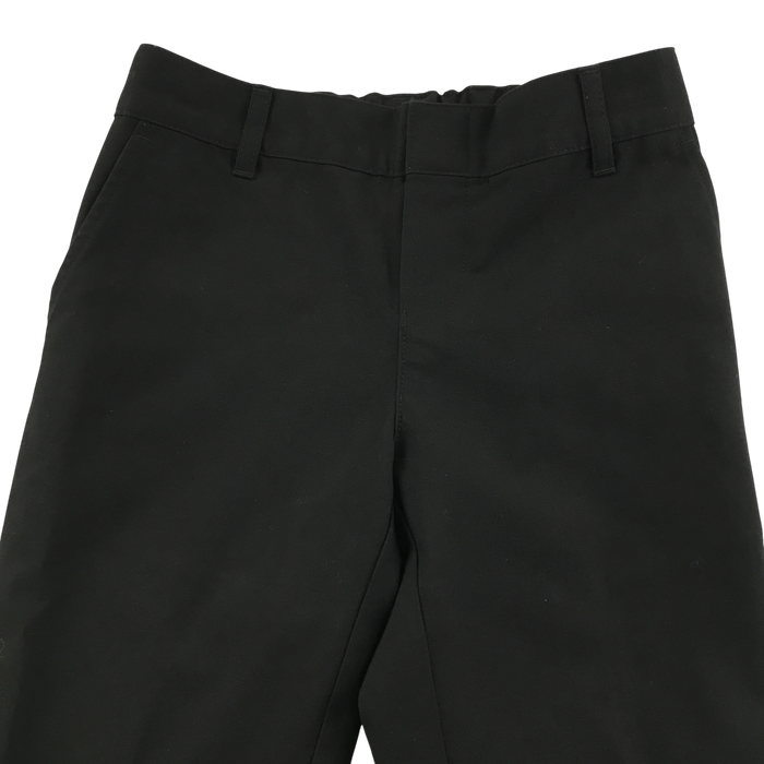 M&S boys black adjustable waist school trousers