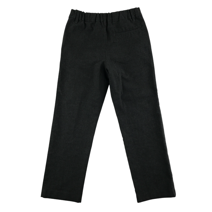 M&S boys grey adjustable waist school trousers