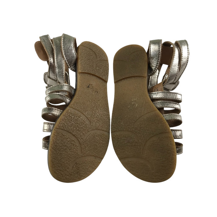 M&S size UK 13 (jr) silver straps  sandals