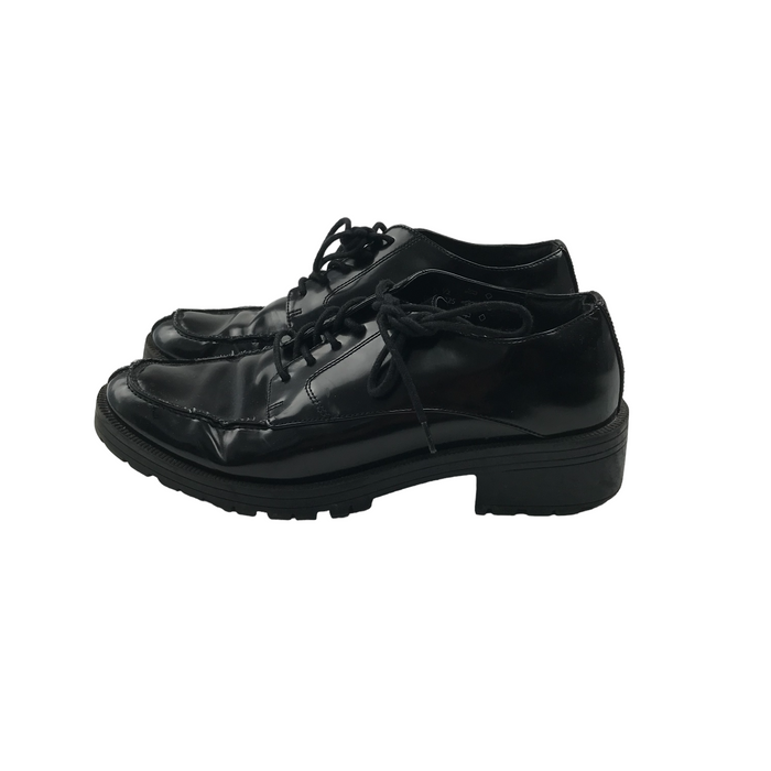 M&S size UK 6.5 black wide fit shoes