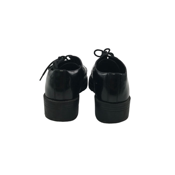 M&S size UK 6.5 black wide fit shoes