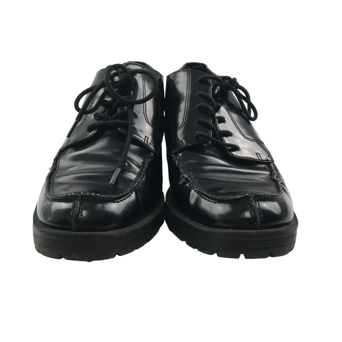 M&S size UK 6.5 black wide fit shoes