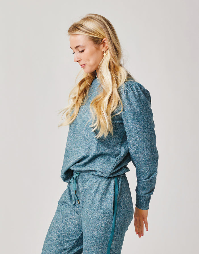 Naomi Sweatshirt: Hydro Floral - FINAL SALE