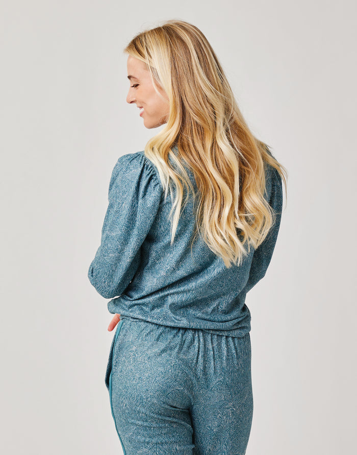 Naomi Sweatshirt: Hydro Floral - FINAL SALE