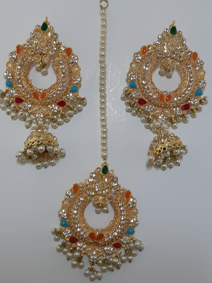 NATASHAHS GAJRA BEATS EARRING - NATASHAHS