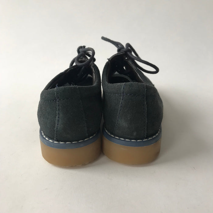 Navy Blue Leather Shoes Shoe Size 8 (jr)