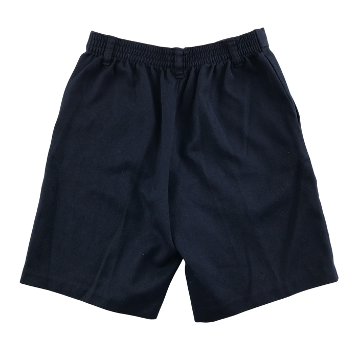 Navy boys elasticated waist school shorts