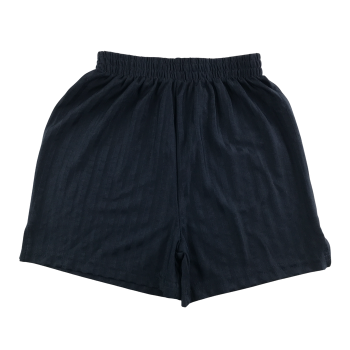 Navy boys football style school gym shorts