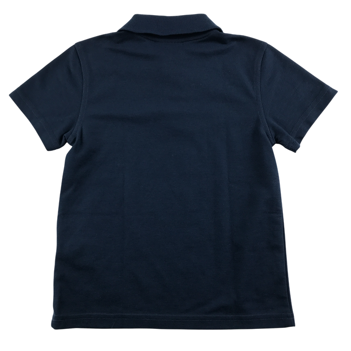 Navy unisex school polo shirt