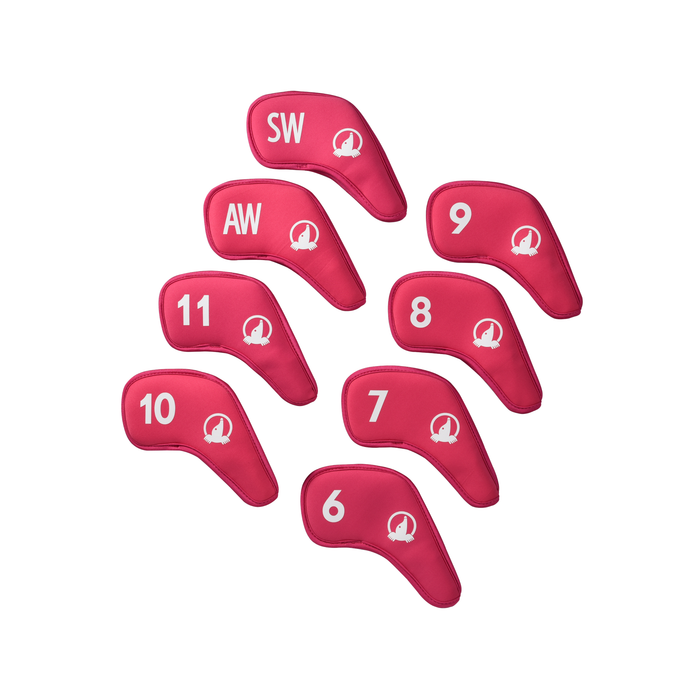 NEOPRENE 9-PIECE IRON COVERS - PINK