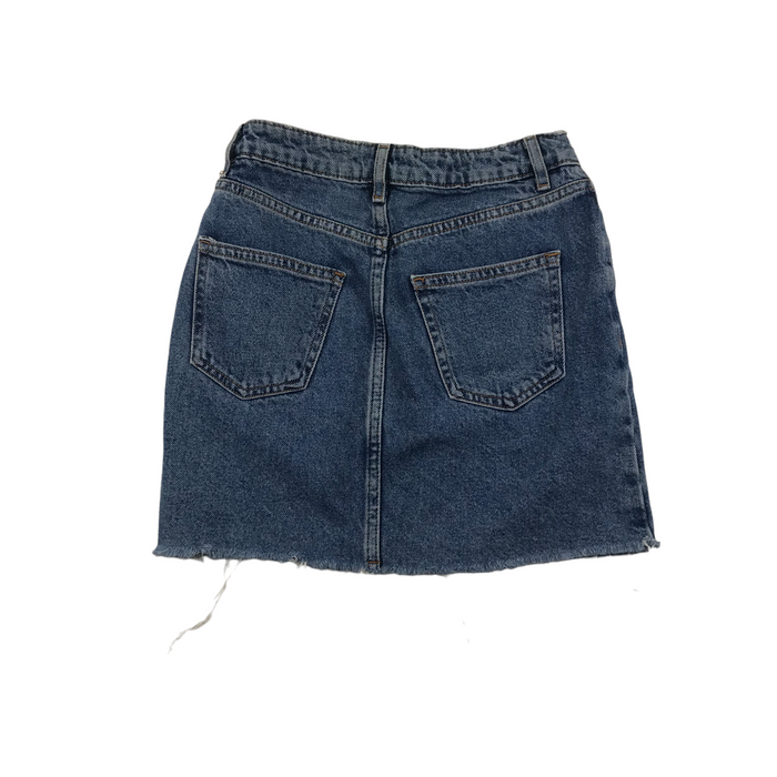 New Look 10-11 years denim ripped mini skirt