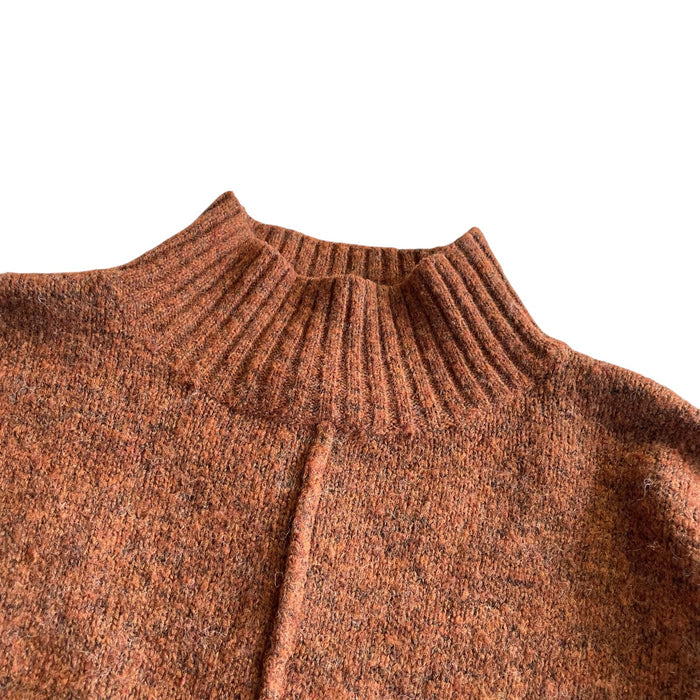 New Look woman's L brown cropped jumper