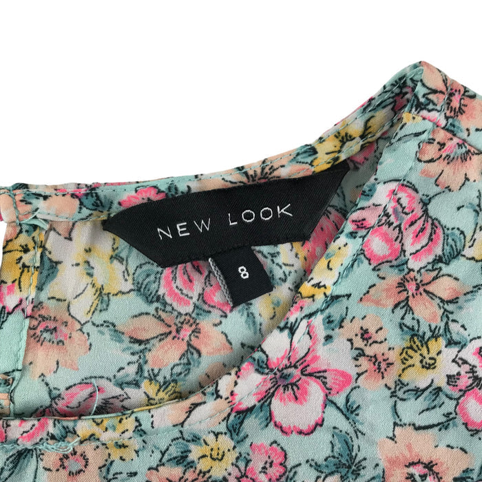 New Look women's XS multicoloured floral top