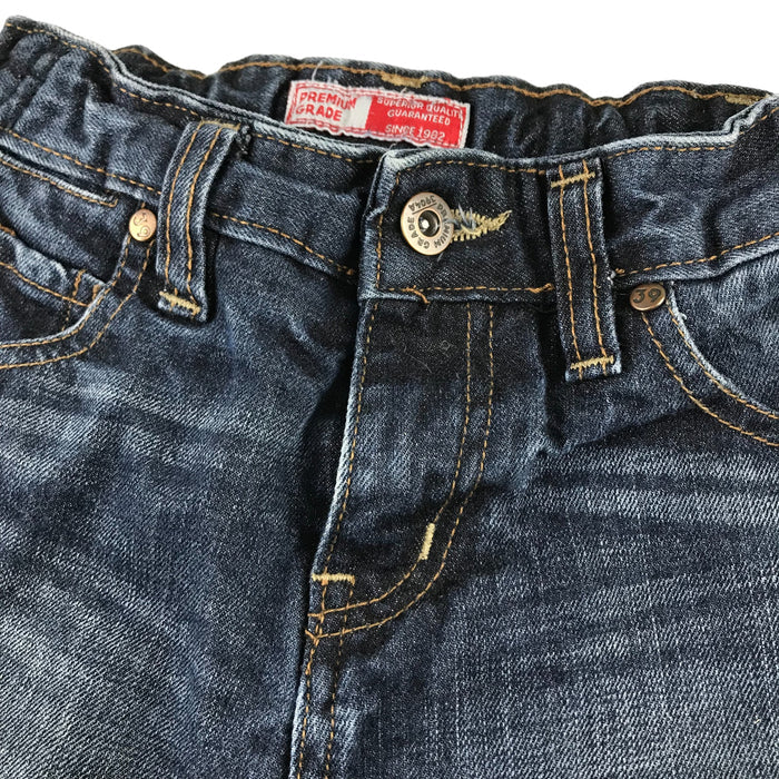 Next 5-6 years dark blue stone wash jeans