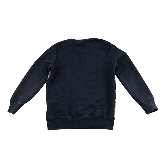 Next 5-6 years navy marvel sweater