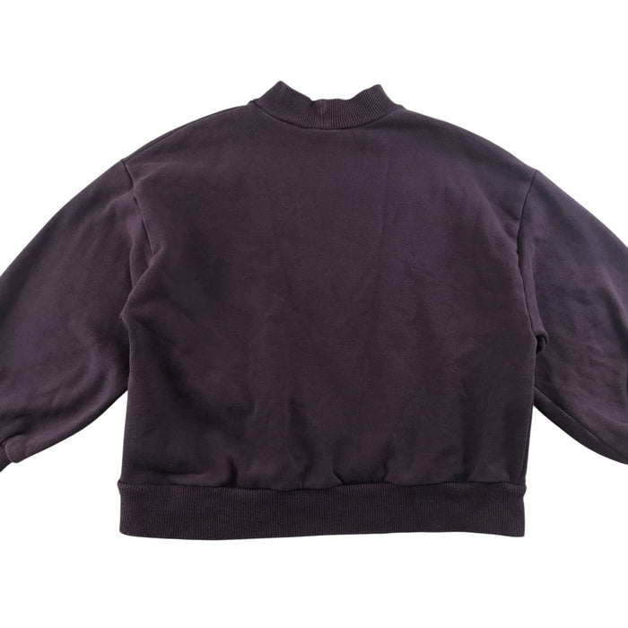 Next 5-6 years purple sequin star sweater