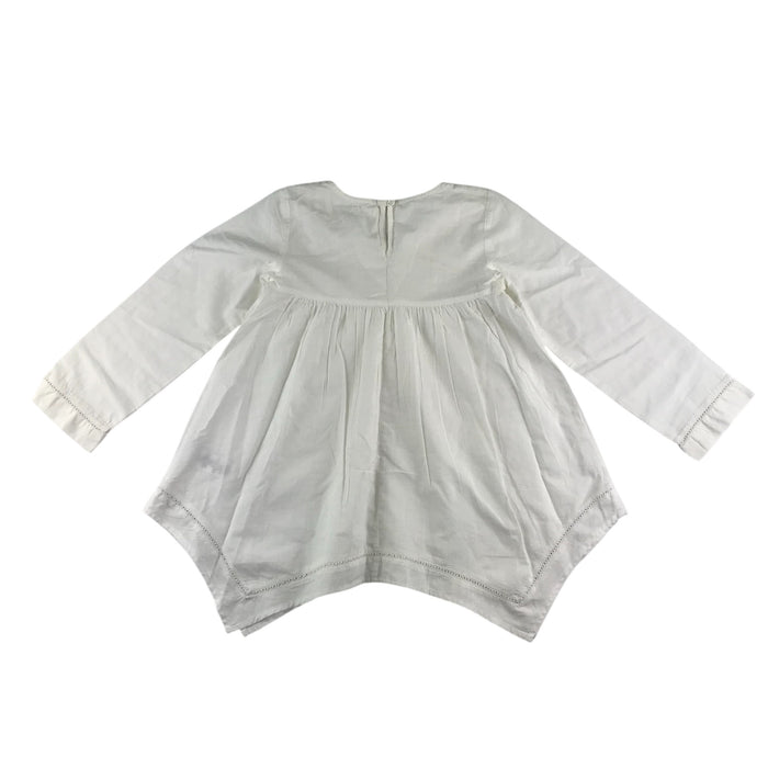 Next 5-6 years white embroidery blouse