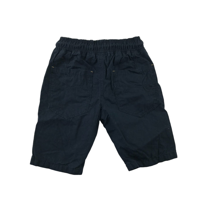 Next 5 years black plain pull up cotton shorts