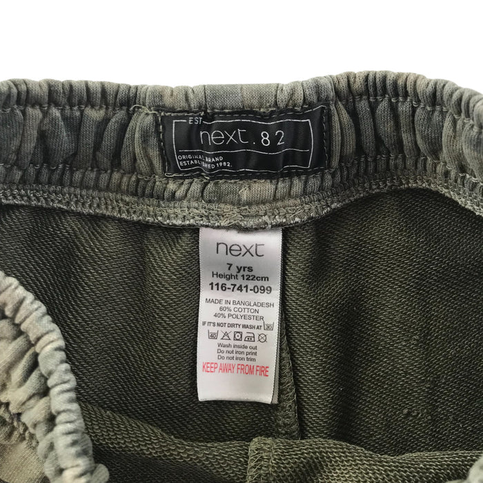 Next 6-7 years khaki camouflague jersey shorts