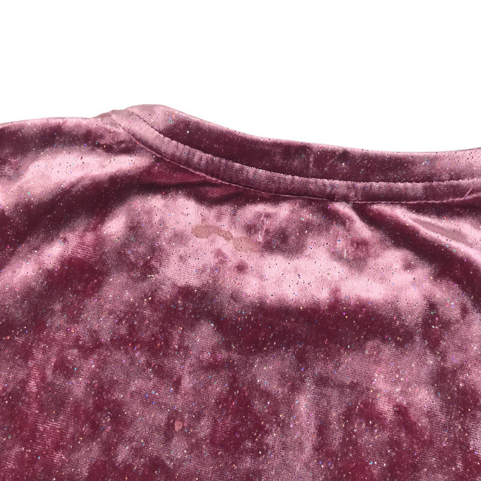 Next 6-7 years pink velvety blouse