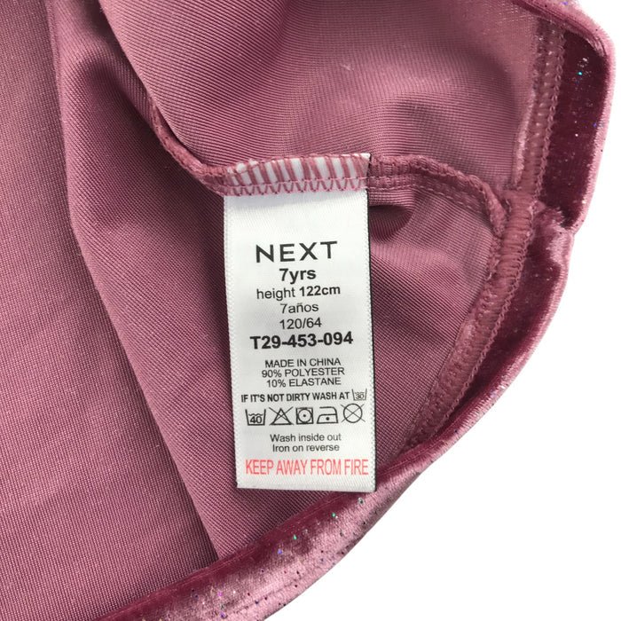 Next 6-7 years pink velvety blouse