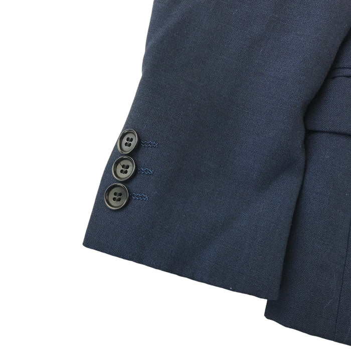 Next 7-8 years navy blue formal wool-blend jacket