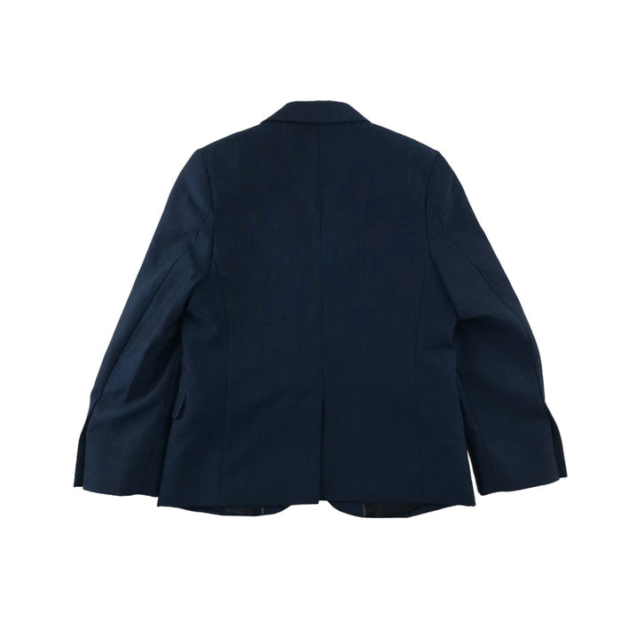 Next 7-8 years navy blue formal wool-blend jacket
