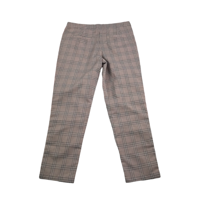 Next  8-9 years pink checked summer trousers