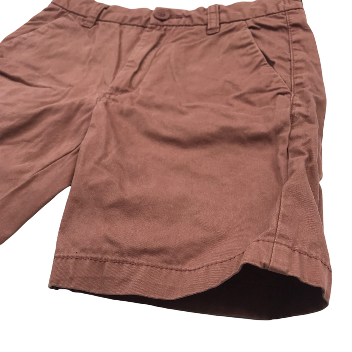 Next 8 years washed redish brown chino shorts