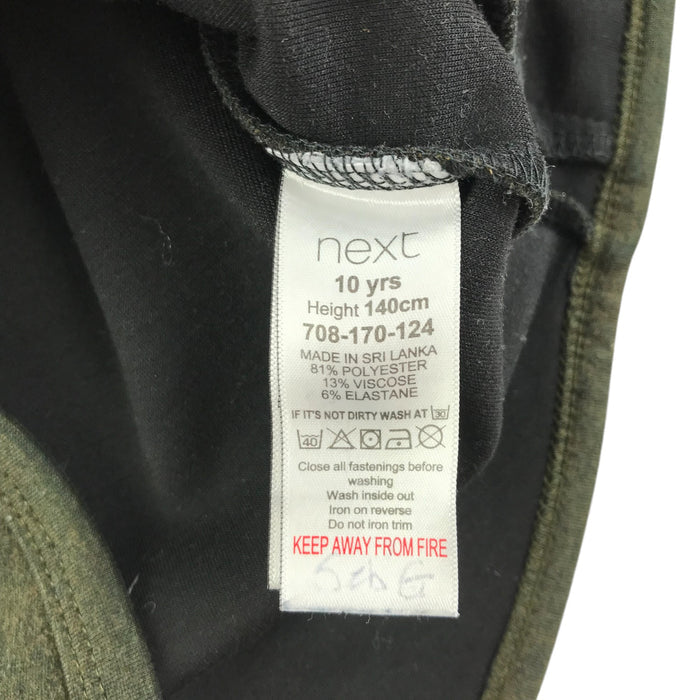 Next 9-10 years khaki green hoodie