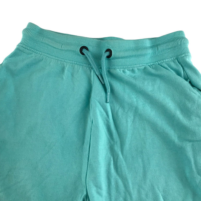 Next 9-10 years light blue plain jersey material cotton shorts
