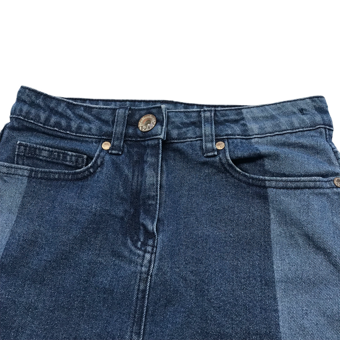 Next 9-10 yrs blue denim skirt