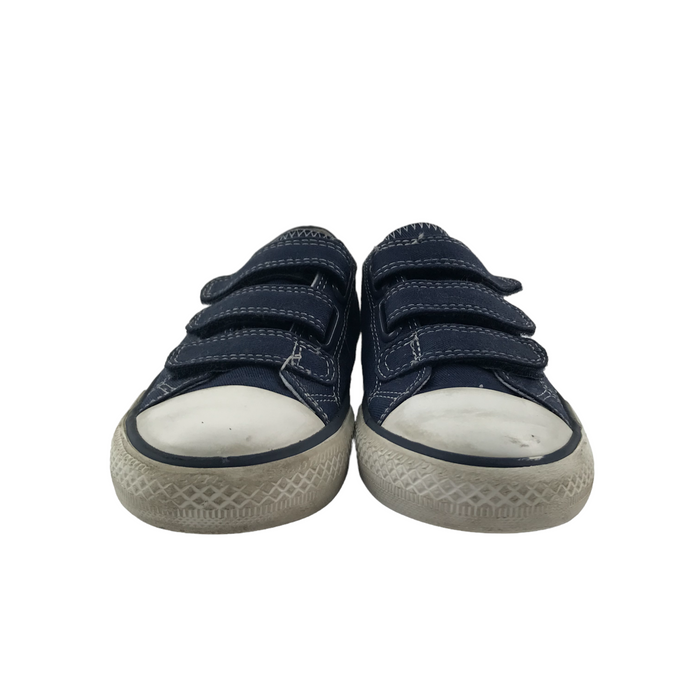 Next size UK 13 blue canvas trainers