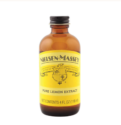 Nielsen Massey Pure Lemon Extract 4 oz