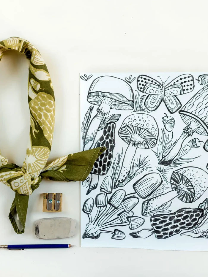 No. 016 Mushroom Bandana