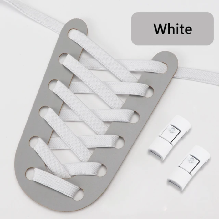 No-Tie Shoelaces - Easy Clip Design