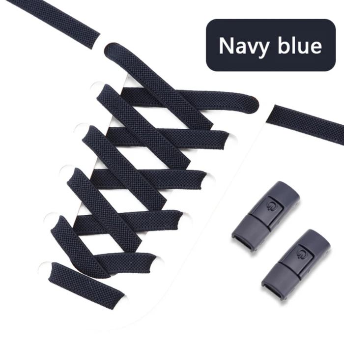 No-Tie Shoelaces - Easy Clip Design