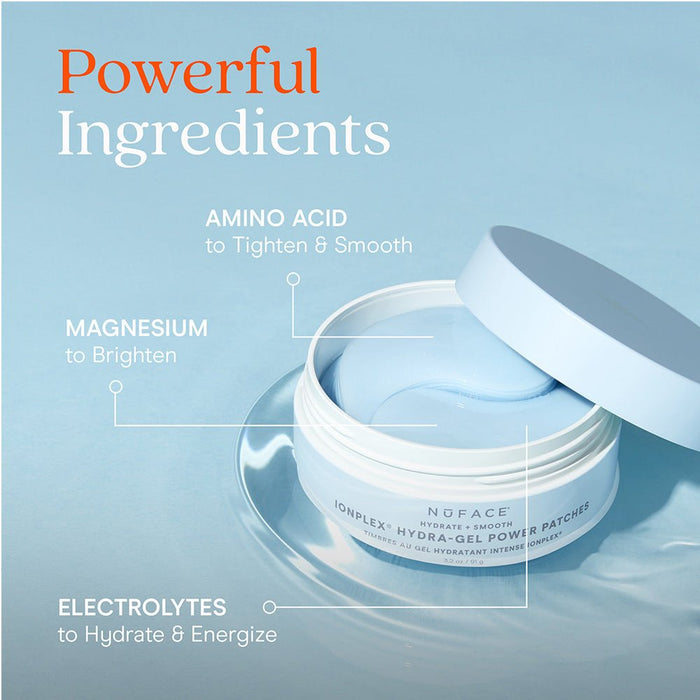 Nuface IonPlex Hydra - Gel Power Eye Patches 30pc - Beauty Tribe