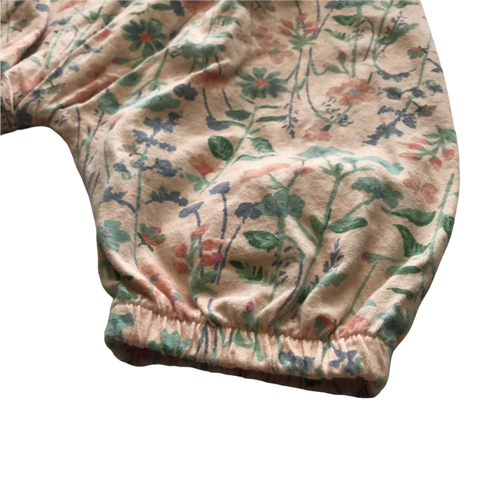 Nutmeg 4-5 years peachy floral jumpsuit