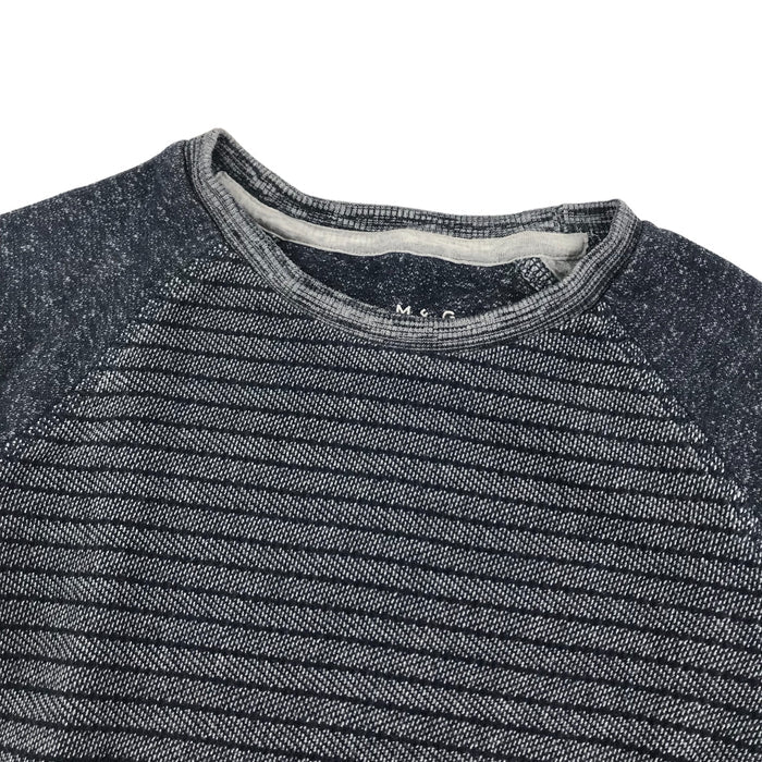 Nutmeg 4 years grey stripy pattern jumper