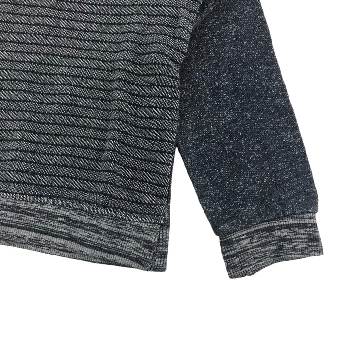 Nutmeg 4 years grey stripy pattern jumper
