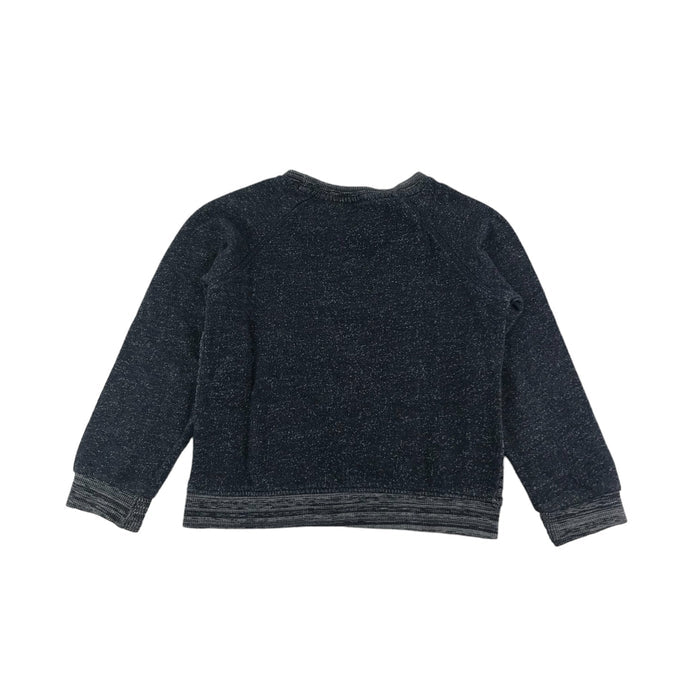 Nutmeg 4 years grey stripy pattern jumper