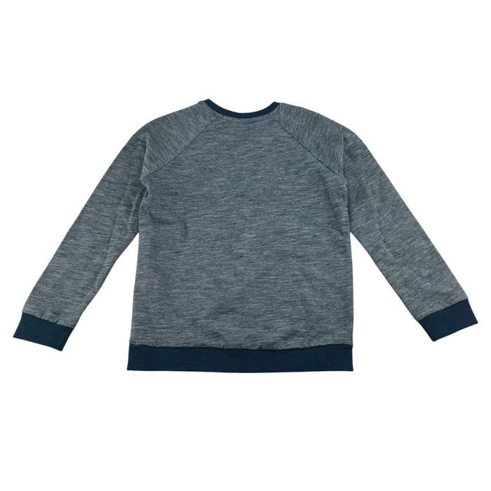 Nutmeg 7-8 years blue and white sweater