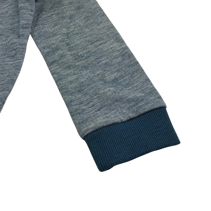 Nutmeg 7-8 years blue and white sweater